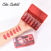 Color Castle Flower Matte Lipstick - 6Pcs Set